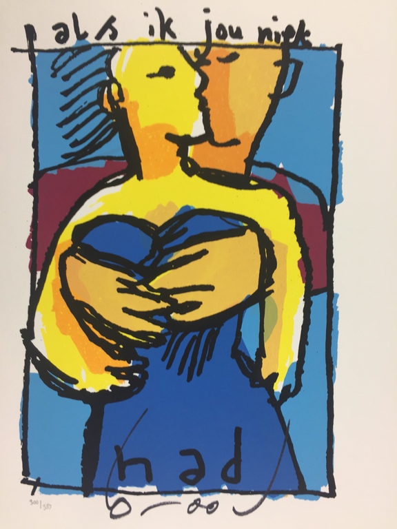 Herman Brood, zeefdruk, 'Als ik jou niet had' kopen? Bied vanaf 299!