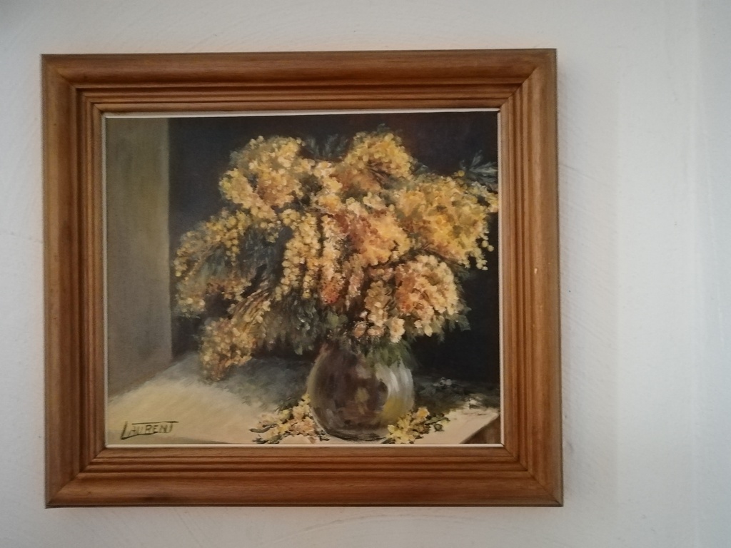 stilleven met bloemen - J.P.Laurent - olieverf op doek - periode 1970 kopen? Bied vanaf 1!