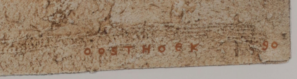 Onbekend gesigneerd: Gemengde techniek, Figuren - Ingelijst kopen? Bied vanaf 40!