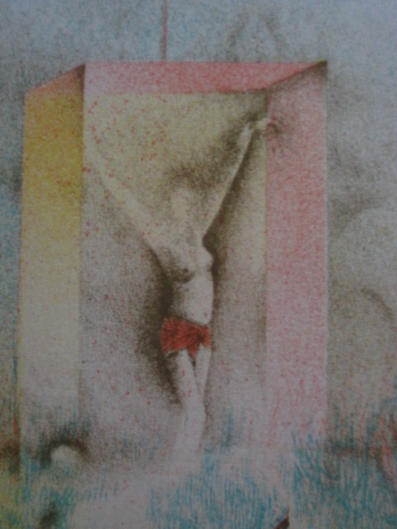 Virtuose Lithografiekunst van Georg Hadeler (1939-) "Octobre" gesigneerd kopen? Bied vanaf 1!