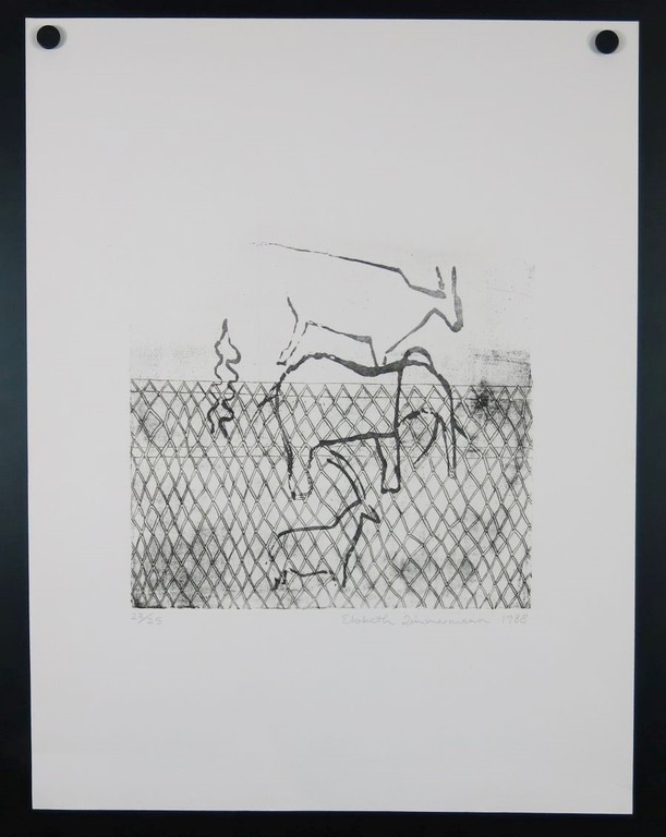 Elsbeth Zimmerman: Ets en Aquatint, Fear of elephants kopen? Bied vanaf 1!
