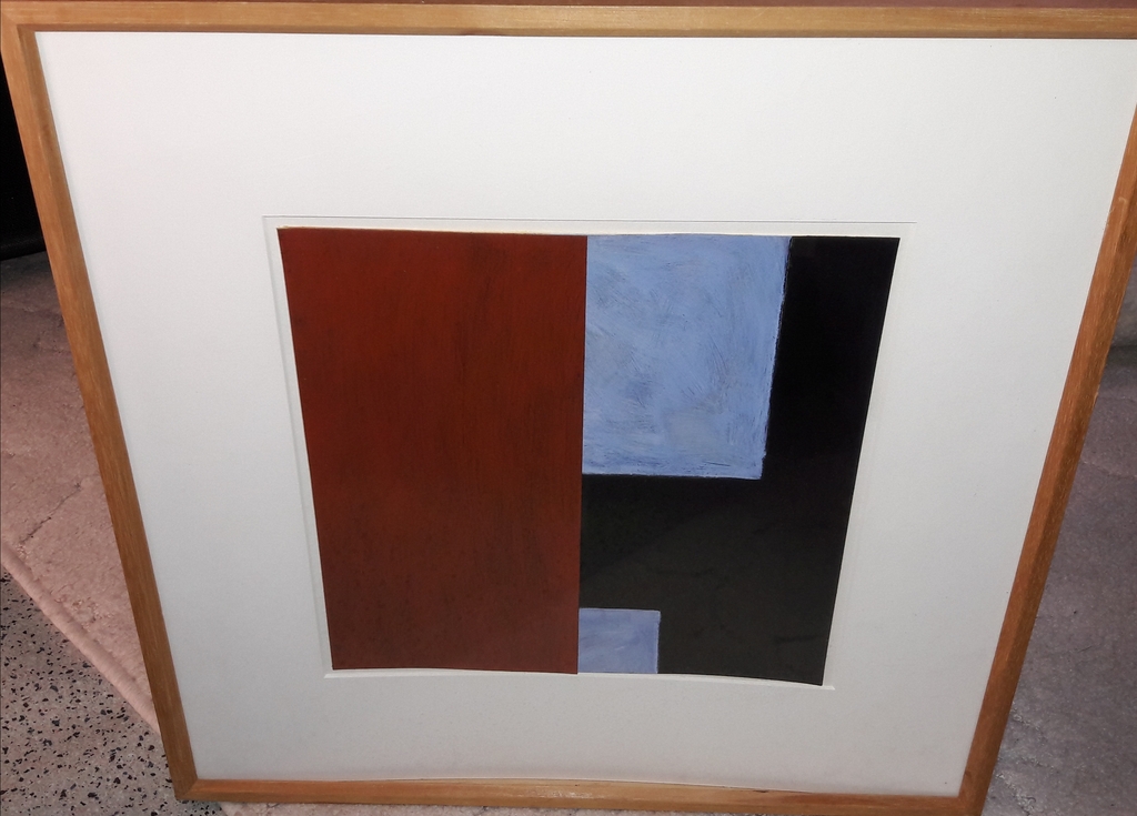 Bert Loerakker , Acryl , gesigneerd  verkocht voor € 100!