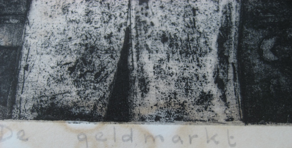 Loes de Haan Ets uit 1978 De Geldmarkt kopen? Bied vanaf 1!