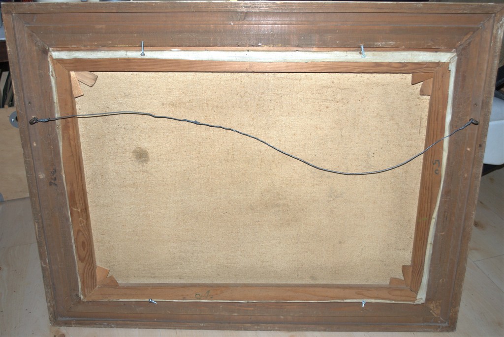 onduidelijk gesigneerd olieverfschilderij in een Heijdenrijk lijst (68x87 cm) kopen? Bied vanaf 60!