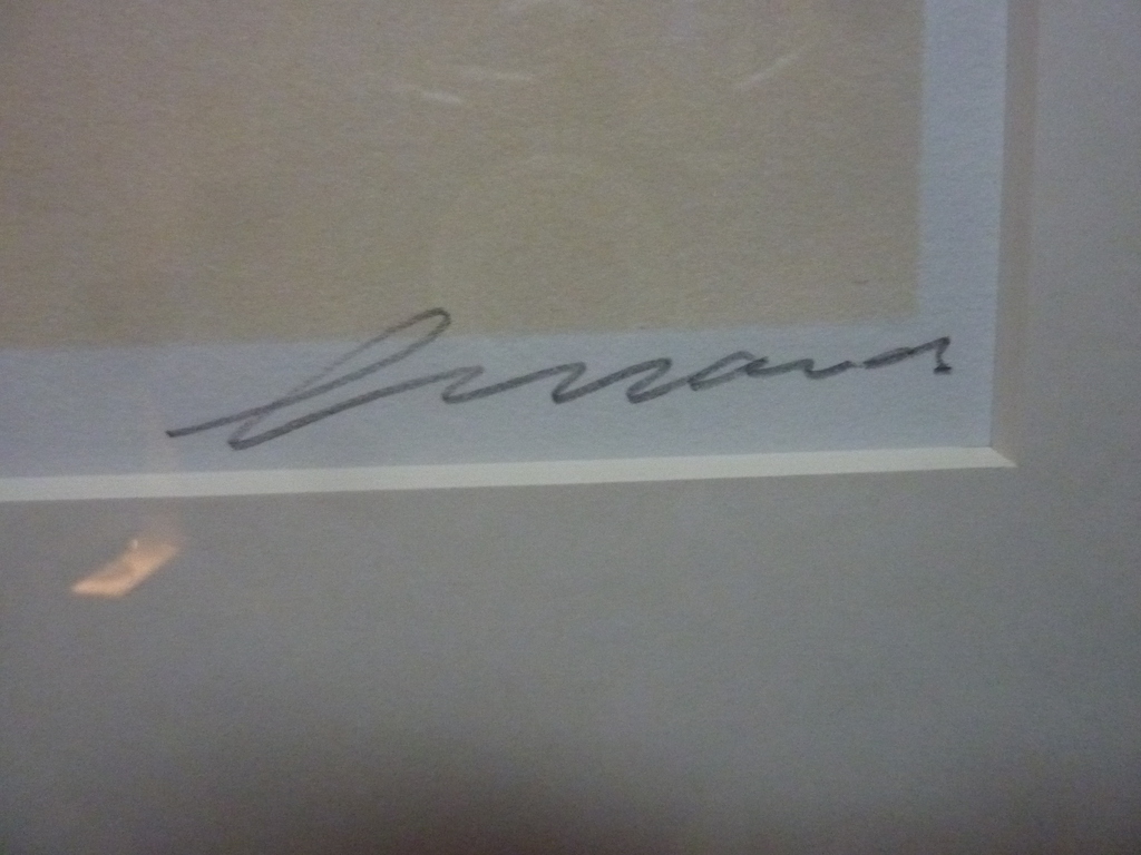 EUGÃ�NE BRANDS - Art & Value zeefdruk "Composition Au Fond Couleur D'ivoire" 1997 kopen? Bied vanaf 350!