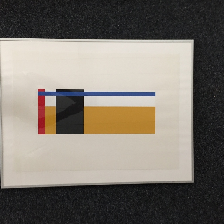 Jo Niemeyer  zeefdruk  ingelijst verkocht voor € 75!