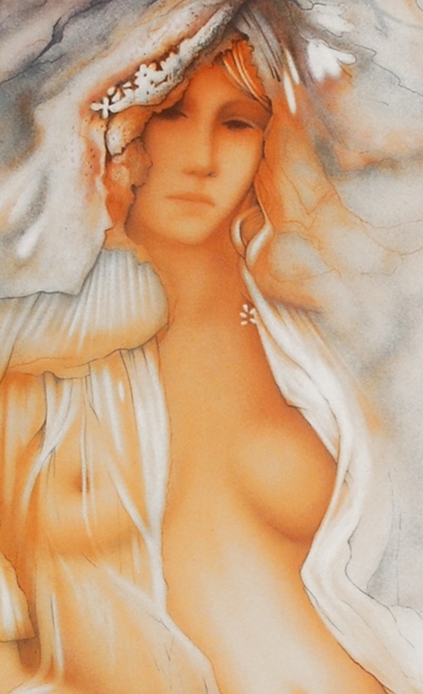 ALAIN RENOUX Kleurenlithografie "Hiver" Handgesigneerd en Genummerd kopen? Bied vanaf 40!