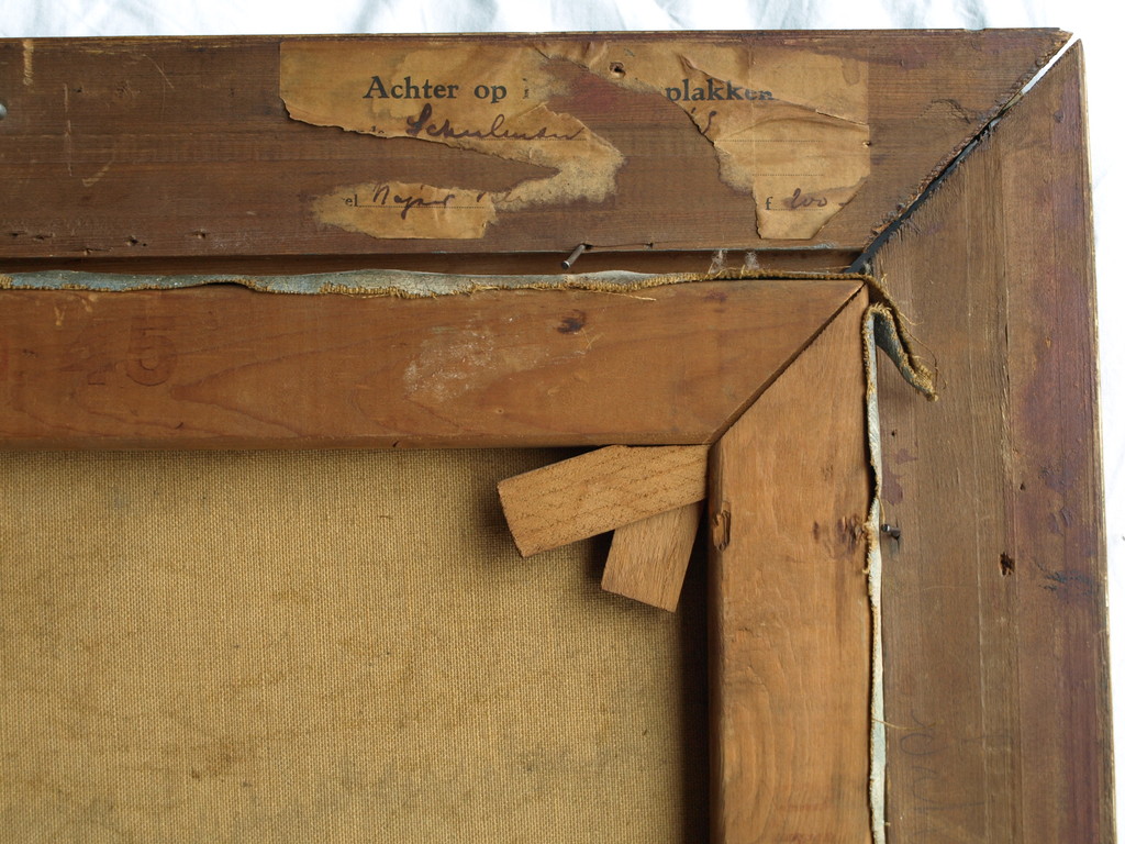 David Schulman : Olieverf op doek â��Stadsgezicht Amsterdamâ��gesigneerd & ingelijst kopen? Bied vanaf 500!