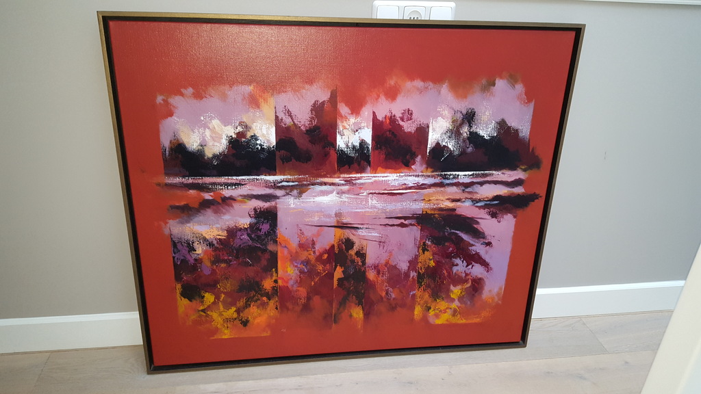 Mattie Schilders (1941) - Acryl op doek (groot), gesigneerd r.o. en '00 kopen? Bied vanaf 645!