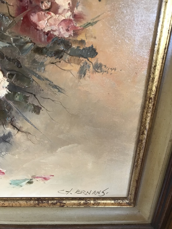 GJ Ernens, bloemstilleven kopen? Bied vanaf 1!