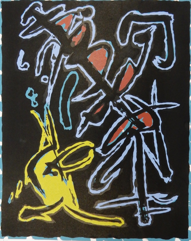 Hans Blekkink - Zeefdruk uit 1985 kopen? Bied vanaf 20!