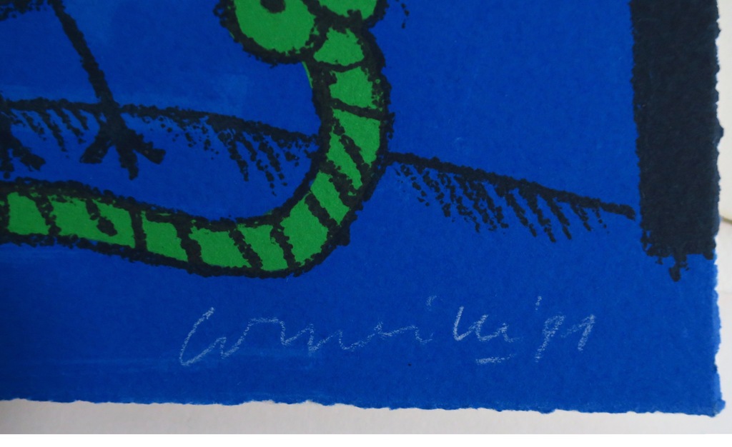 Corneille: Zeefdruk, Zonder titel kopen? Bied vanaf 1!