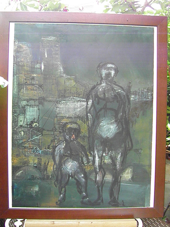 Bob Kemper, gemengde techniek - figuren voor industrie. kopen? Bied vanaf 35!