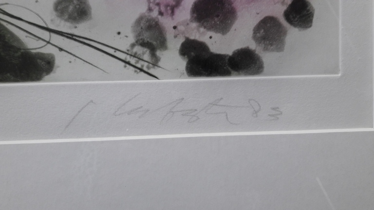 Ger Lataster,  Gesigneerd , zeefdruk  kopen? Bied vanaf 35!