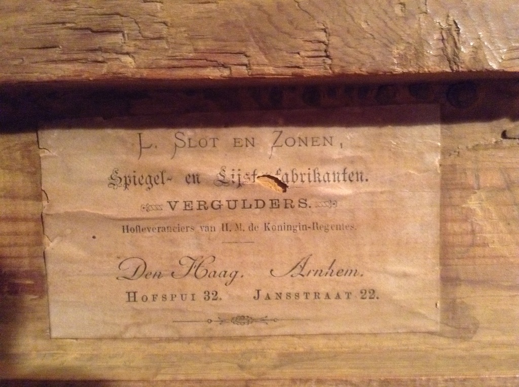 Zwaar antieke Gouden houten lijst kopen? Bied vanaf 40!