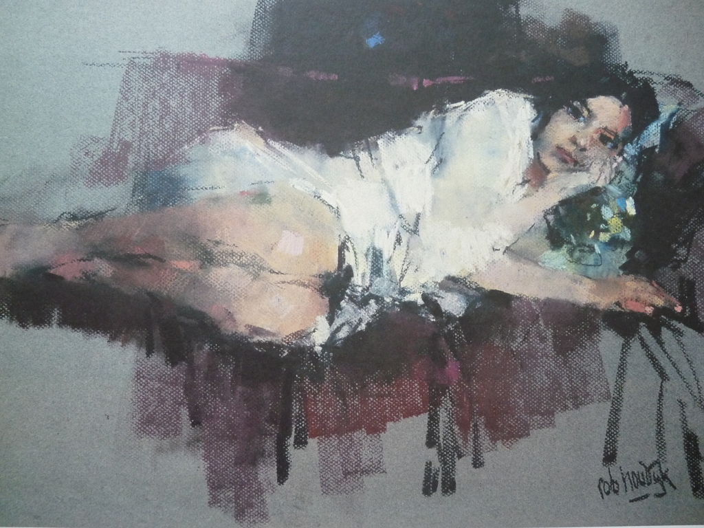 ROB HOUDIJK   GRAFIEKBLAD    verkocht voor € 35!