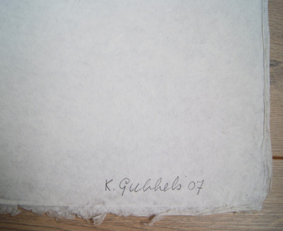 Klaas Gubbels grote houtdruk uit 2007. kopen? Bied vanaf 585!