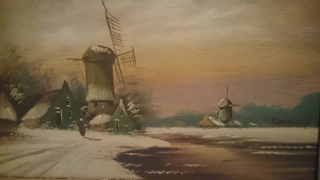 Winterlandschap Hollandse School onbekende kunstenaar kopen? Bied vanaf 1!