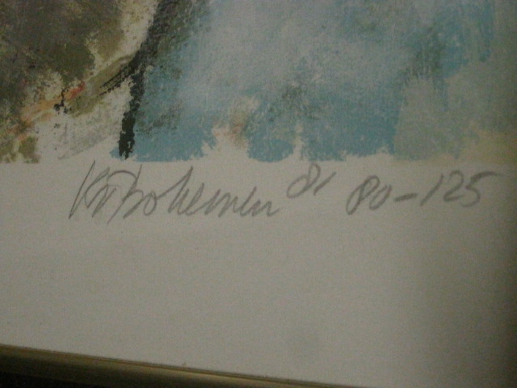 Kees v Bohemen 1928-1985 grote litho "vrouw met sluier" handgesigneerd 1981 kopen? Bied vanaf 1!