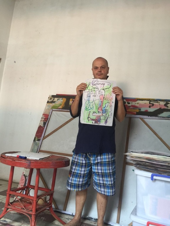 Peter Klashorst - "Good art is more beautiful than bad art" - Origineel werk kopen? Bied vanaf 1!