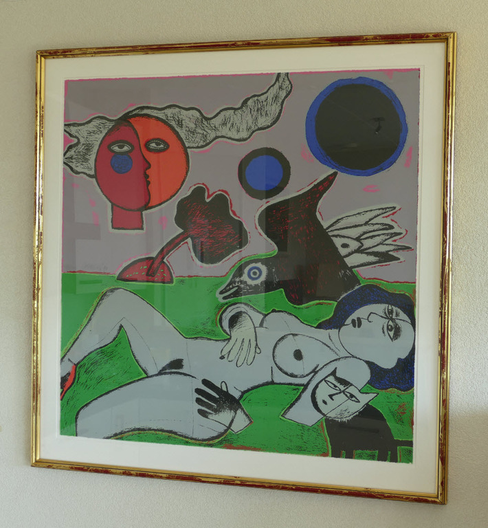 Corneille - Zeefdruk - Femme Diurne verkocht voor € 220!