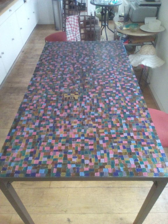 Gladwyn Ramcharan, glasmozaik,2014 kopen? Bied vanaf 250!