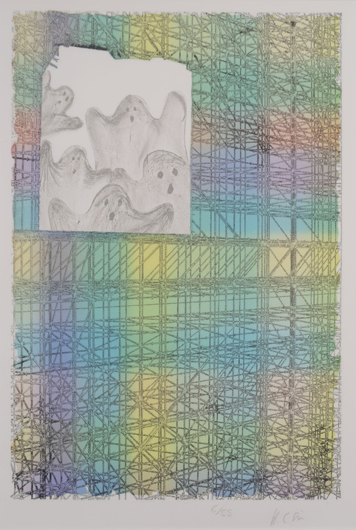 Helen Frik: Litho, Spookjes - Ingelijst kopen? Bied vanaf 1!