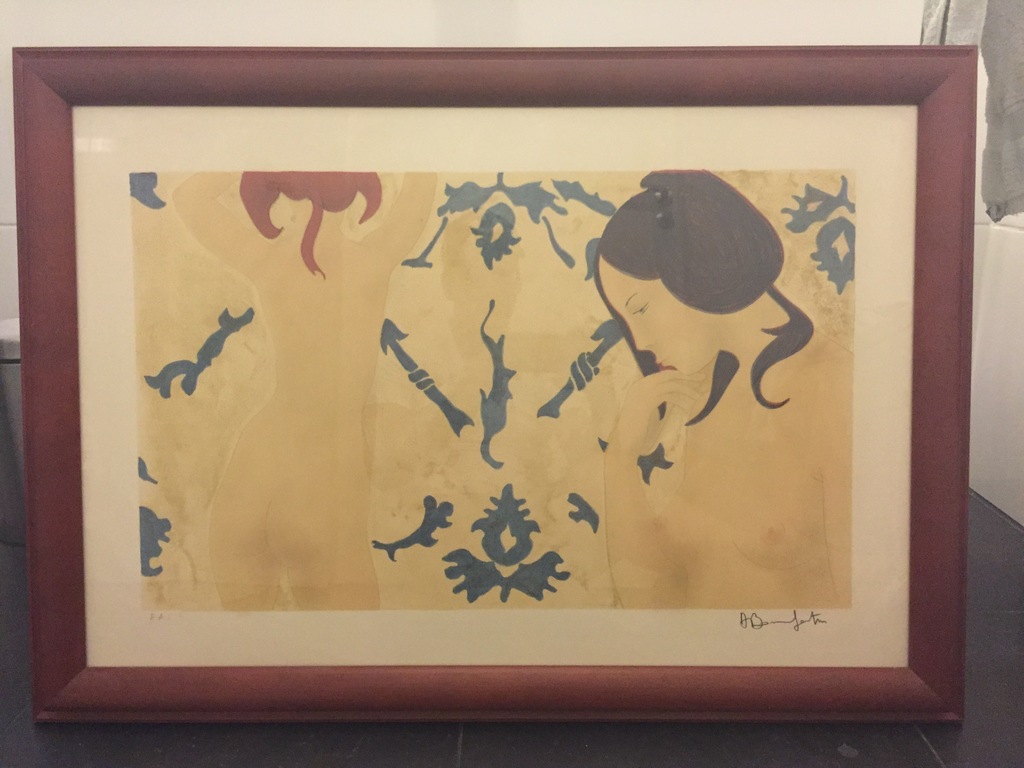 Alain Bonnefoit, zeefdruk, zonder titel kopen? Bied vanaf 200!