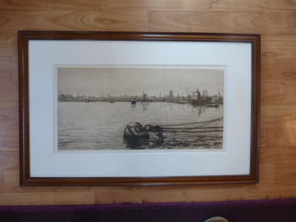 Albert Hemelman - Amsterdam, gezien vanaf t IJ. kopen? Bied vanaf 1!