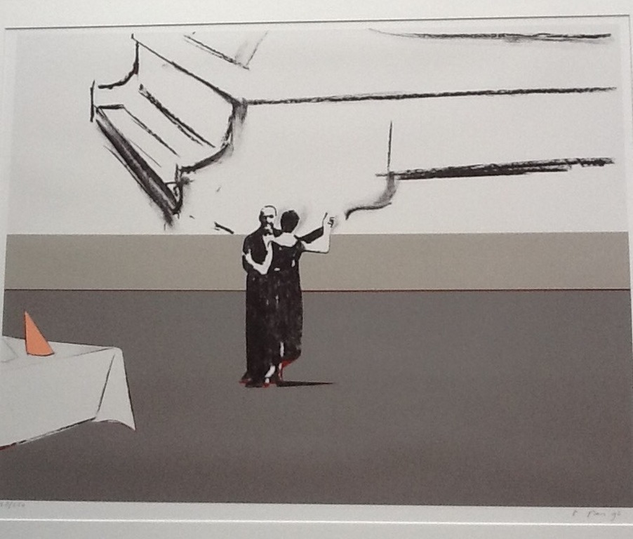 Peter Bes, Kleurenlitho, gesigneerd, 1996 kopen? Bied vanaf 50!