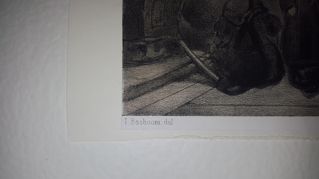 Johannes Bosboom (1817-1891) - litho, kerkaanzicht kopen? Bied vanaf 19!