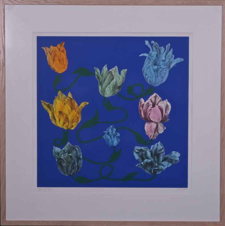 Arjan van Arendonk: Zeefdruk, Duo's II - Ingelijst verkocht voor € 80!