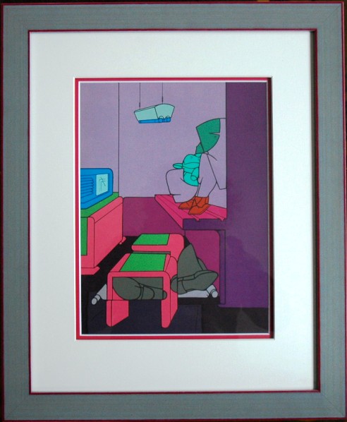 2 prachtig ingelijste litho's Valerio Adami  kopen? Bied vanaf 125!