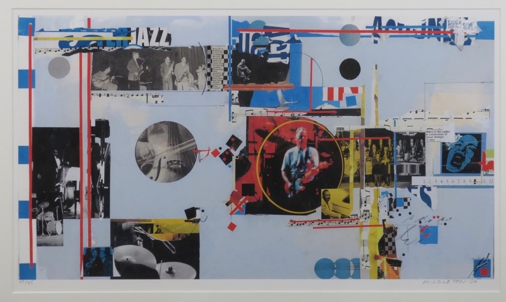 Sam Middleton: Zeefdruk, The Inner Circle - Ingelijst kopen? Bied vanaf 80!