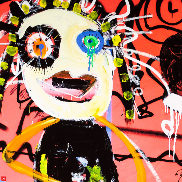 Paul Kostabi - Sattelite, 75 ex, handgesigneerd en genummerd, 2012 kopen? Bied vanaf 80!