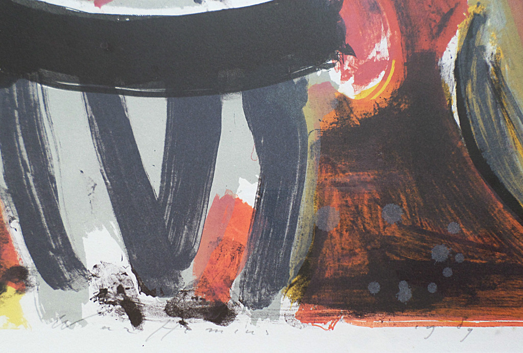 Piet Warffemius - De reis, zeefdruk (mooi ingelijst, groot) kopen? Bied vanaf 75!