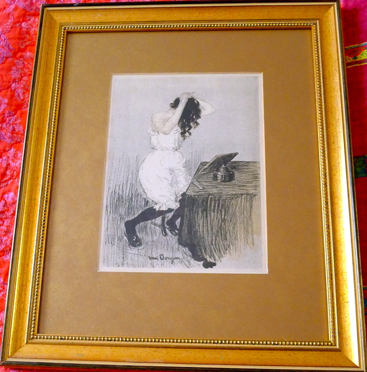 Kees van Dongen,Lithografisch afgedrukte tekening uit L'Assiette au Beurre,1901 kopen? Bied vanaf 125!