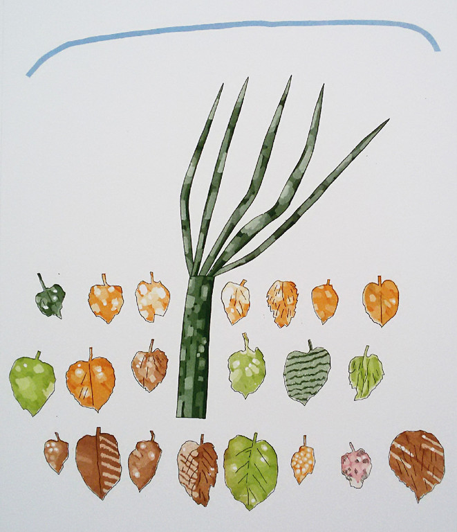 Harrie Gerritz - Kleine Herfst, aquatint ets verkocht voor € 50!