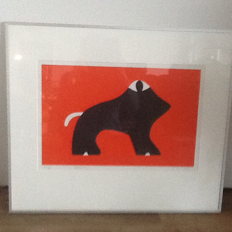 Jan Snoeck : Handgesigneerde zeefdruk ' Remus 7 '  kopen? Bied vanaf 75!