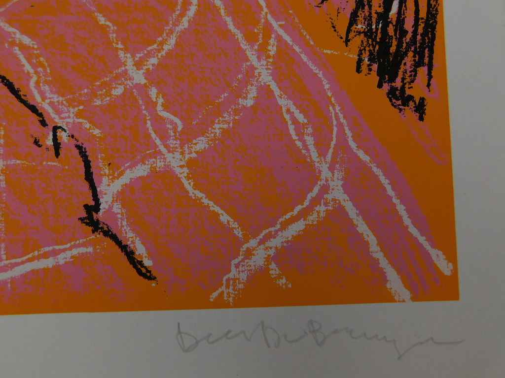 Dees de Bruyne - kleurenlitho - Homme à la Veste à Carreaux kopen? Bied vanaf 60!