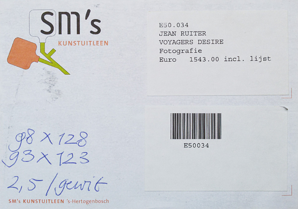 Jean Ruiter - Voyager’s Desire, foto (mooi ingelijst, groot !) kopen? Bied vanaf 95!