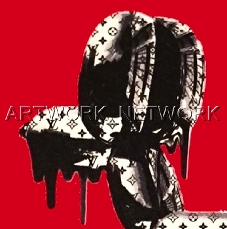 DEATH NYC "Dog" Black - n° A/P - Signed with COA (Edition Artist Proof) kopen? Bied vanaf 1!