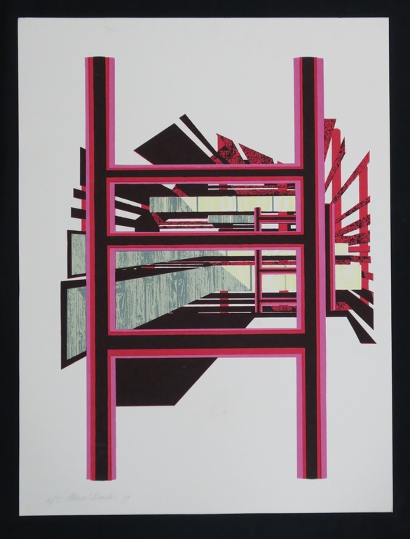 Marcel Doorduin: Zeefdruk, Fire escape kopen? Bied vanaf 1!