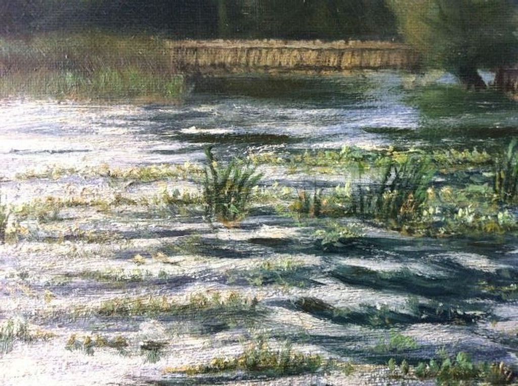 Cornelis Stroo (1860-1932) - olieverf op doek - Plasgezicht bij Kortenhoef kopen? Bied vanaf 1!