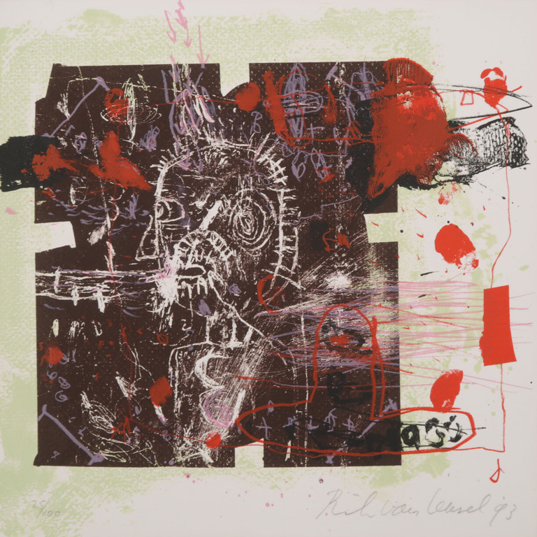 Rik van Iersel: Litho, Z.T. verkocht voor € 35!