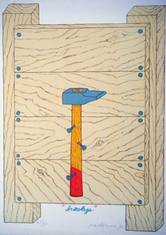 Mark Brusse - kleurenlitho - Bricolage kopen? Bied vanaf 80!