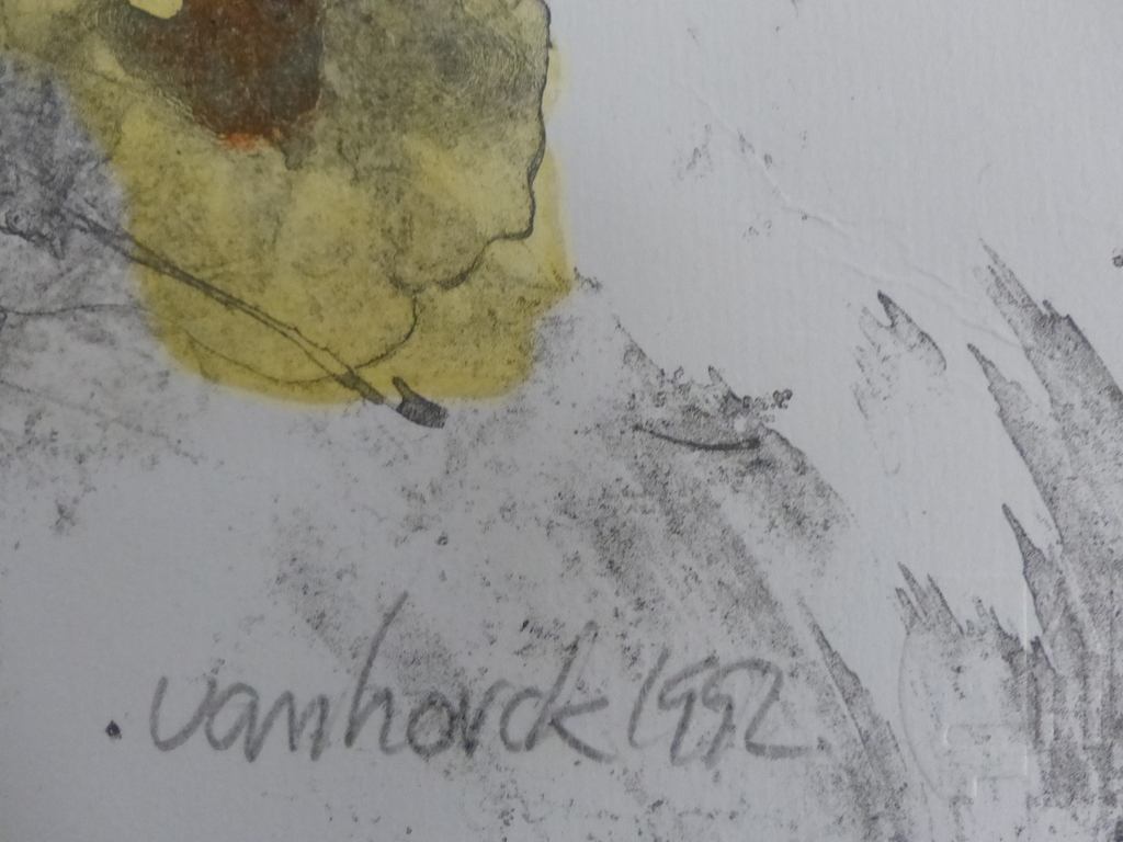 Vanhorck ,wheel ofLife,Litho op papier,Handgesigneerd kopen? Bied vanaf 50!