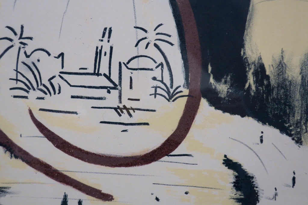 Nour-Eddin Jarram: Litho, Z.T. II - Ingelijst kopen? Bied vanaf 20!