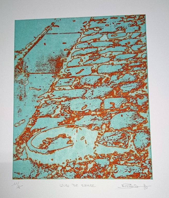 Nicolas Pagnier, 3 etsen,Quai de Seine,Etendage,Ete Indien kopen? Bied vanaf 70!