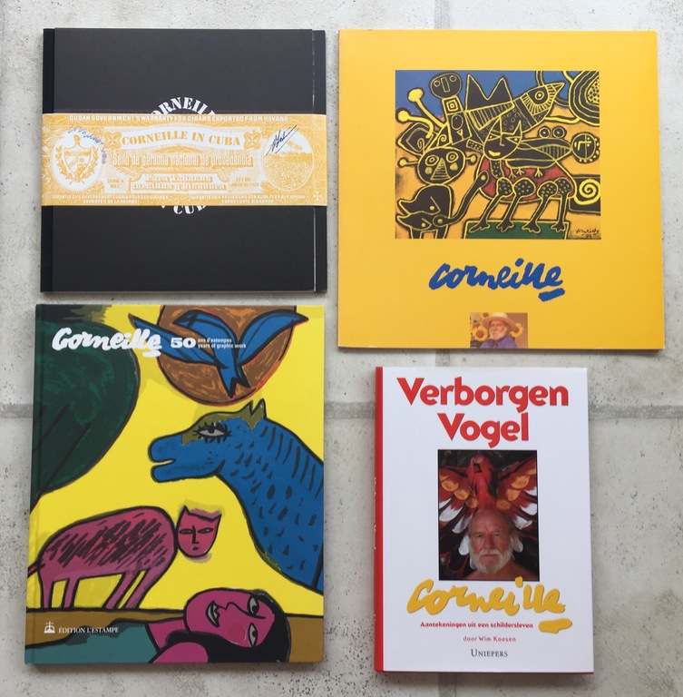 Corneille Pakket - Zeefdruk & 4 boeken - Gesigneerd kopen? Bied vanaf 1!